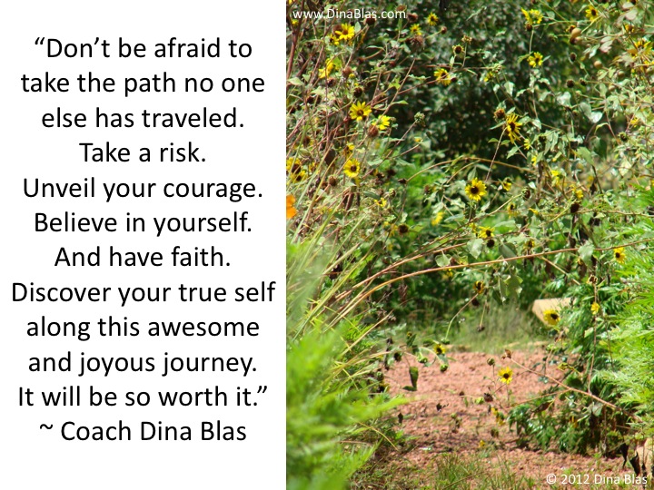 Don’t be afraid…